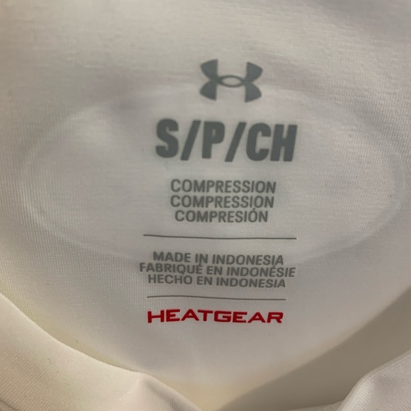 Under Armour Size Small Men's White Short Sleeve Tee - Picture 3 of 5